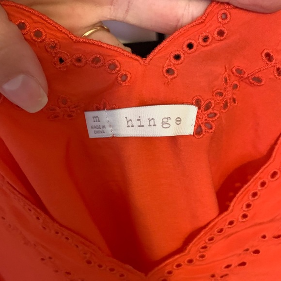 Silk Eyelet Blouse - Picture 3 of 3